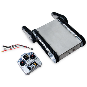 Intelligente Robot Serbatoio Car chassis kit caterpillar Crawler telaio pista piattaforma con buona aderenza a terra - Product Image 3