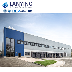 <span class=keywords><strong>Prefab</strong></span> rộng khoảng thép kho xây dựng kim loại đúc <span class=keywords><strong>s</strong></span>ẵn cấu trúc cho hội thảo thép - Product Image 3