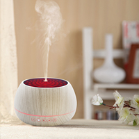 Pour grandes pièces chambre 1000ml Grain de bois brume fraîche parfum d'air Led diffuseur aromathérapie huiles essentielles humidificateur