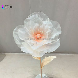 Support floral géant LEDA en fil de laine, fait main, pour événements de mariage et décoration florale de grande taille pour la Saint-Valentin - Vente chaude - Product Image 1