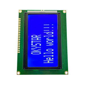 Écran LCD OKY4001 LCD12864 bleu avec rétroéclairage, module d'écran 5V - Product Image 5