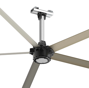 Ventilateur de plafond industriel à faible bruit de 220V Wholehouse Offre Spéciale 13FT avec moteur à grand volume d'air pour le refroidissement - Product Image 2