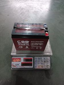 <span class=keywords><strong>12V</strong></span> <span class=keywords><strong>45Ah</strong></span> bicicleta eléctrica GEL batería 6-DZM-45 para silla de ruedas, triciclo - Product Image 4