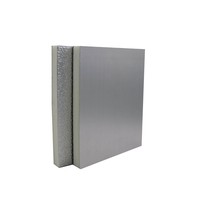 Panneau de conduits PIR en polyisocyanurate pré-isolé de 20mm Panneau isolant de conduit en mousse lisse/gaufré pour l'énergie HVAC