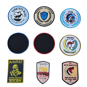 Insignes de broderie d'étiquettes tissées personnalisées Conception de logo personnalisé <span class=keywords><strong>Tissu</strong></span> haute densité <span class=keywords><strong>pour</strong></span> vestes chemises pantalons sacs chapeaux vêtements - Product Image 6
