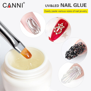 CANNI — colle pour décorer les ongles, Gel, uv, led, non collant, brillant, pour strass, Art de manucure et de pédicure, 5g, 10g - Product Image 4