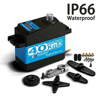 Servomoteur numérique XQ POWER XQ-S3240M 40kg.cm de couple, contrôle PWM, faible bande morte 3us, boîtier CNC, robuste, industriel, IP66