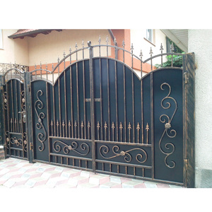 Puerta Plegable de Hierro Forjado para Apartamento, con Diseño Costero y Acabado Galvanizado en Caliente - Product Image 5