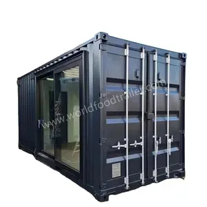 Container homes 20ft real shipping container tiny house kit Container House Movable Prefabricated House