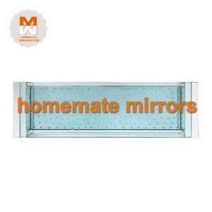 Mesa de <span class=keywords><strong>consola</strong></span> con espejo estrecho y delgado moderno y barato con juego de espejo - Product Image 4