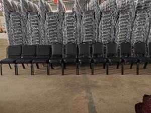 ขายส่งเชิงพาณิชย์ใช้เก้าอี้จัดงานปาร์ตี้ซ้อนผ้าเบาะฟองน้ําเก้าอี้จัดเลี้ยงสําหรับโรงแรม - Product Image 3