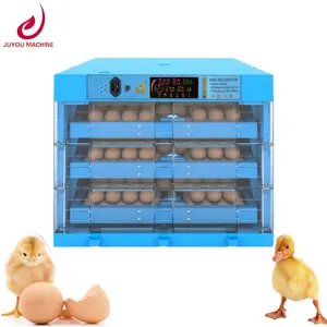 Digitale Display Scherm Auto Eendengans Kippenei Incubator 128 192 256 Eieren Voor Vogelpluimvee