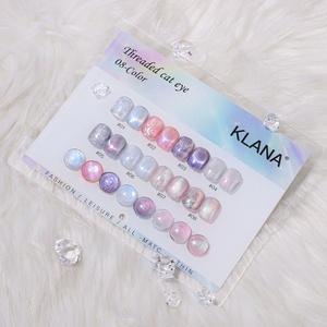 Nuevo Estilo, Esmalte de Uñas en Gel Efecto Ojo de Gato, No Tóxico, 15ml, 8 Colores, Set de Esmalte de Uñas Magnético UV, Suministros Personalizados - Product Image 5