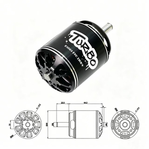 Moteur Brushless DC Flashhobby D5065EVO 270KV 330KV 3-6S 12N14P à Couple Élevé pour Avions RC à Aile Fixe et Drones de Course – Vente Directe Usine - Product Image 2
