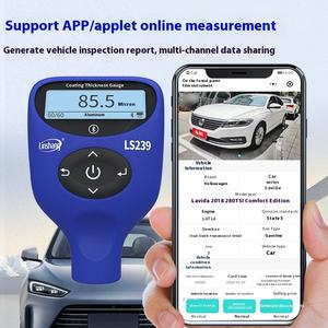 लिन्शोन उच्च परिशुद्धता पेंट फिल्म मोटाई गेज प्लास्टिक कार डिटेक्शन मीटर - Product Image 5