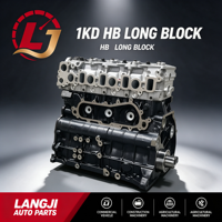 Bloc moteur diesel 1KD HB LONG BLOCK 3.0L D4D de qualité supérieure pour Toyota Hilux Fortuner Prado Hiace