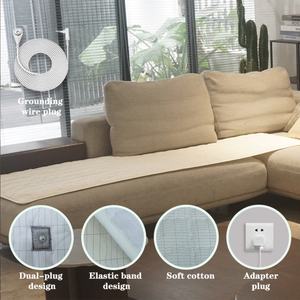 Anti-Static Conductive Earthing Seat <b>Pad</b> EMF Protection Folding Grounding Mat Knitted Portable Washable Home Sofa <b>Cushion</b> - Product Image 4