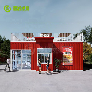 Negozio Prefabbricato in Container dal Design Creativo Postmoderno per Progetti Commerciali all'Aperto e Ristoranti Fast Food - Product Image 3