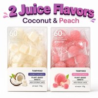 Penjualan laris Fudge permen karet manis pabrikan buah Jelly Gummy Candy Dulces permen kunyah manis