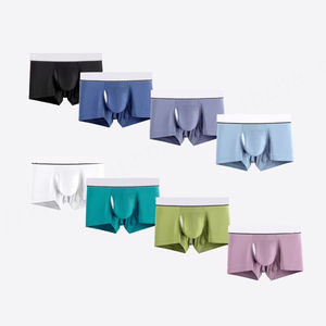 Bóxer de alta calidad para hombre, bolsa separada de ángulo plano, Modal, deporte, gimnasio, Fitness, ropa interior para hombre, Bóxer y Calzoncillos - Product Image 4