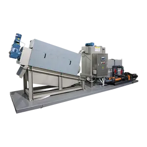 Volute Screw Press Sludge Dewatering Screw Press Machine