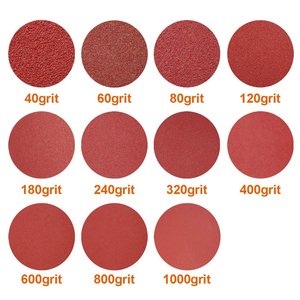 China 5 Zoll 8-Loch-Schleifscheiben Klett schleifpapier 125mm selbst klebende Schleif scheibe - Product Image 3