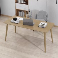 Bureau d'ordinateur rectangulaire moderne en bois, table d'étude et d'écriture pour la maison, mobilier de poste de travail minimaliste, vente en gros directe usine