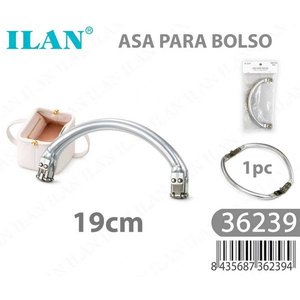Asa para Bolso Ilan de 19 cm con Cierre de Aluminio para Accesorios de Bolsos - Product Image 3