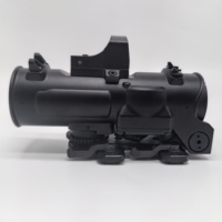 High Quality 1-4x Red Dot Locomotive Combination Dual-Purpose Adjustable Aluminum Waterproof Fully Multi Coated Tactical Scope