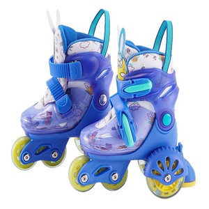 Patins à roulettes en ligne pour enfants en tissu PU et maille, avec <span class=keywords><strong>roues</strong></span> injectées lumineuses à double rangée, pour débutants en patinage sur glace - Vente en gros - Product Image 5