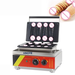 Máquina Comercial <span class=keywords><strong>para</strong></span> Hacer Waffles Divertidos, Waffles con Forma <span class=keywords><strong>de</strong></span> Pene <span class=keywords><strong>para</strong></span> la Venta - Product Image 1