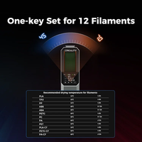 Pengering Filamen Printer 3D Creality Space Pi V2 360 °   Sirkulasi Udara Panas PTC Pemanas Hingga 75 Derajat ℃   Kotak Pengering Filamen