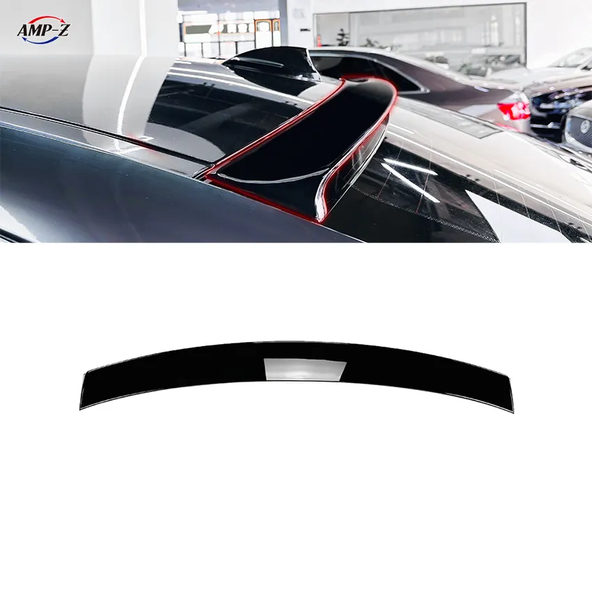 Aileron noir brillant pour BMW 2014-2020 F32 4 Series aileron de fenêtre de toit arrière