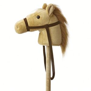 2024 Jouets en peluche cheval à chevaucher sur bâton pour enfants et bébés, avec chansons de cowboy et galop, jouets en peluche rembourrés pour enfants - Product Image 3