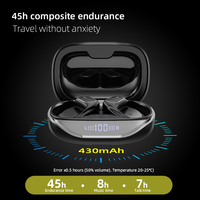 Écouteurs Bluetooth T16 Sport à Conduction Aérienne OWS, Écouteurs sans Fil à Crochet Ouvert pour la Course et le Cyclisme, Étanche IPX5 avec Micro