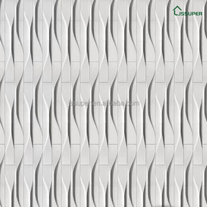 Carreaux de ciment tridimensionnels 3D UHPC Art Tiles Main Café Restaurant Fond Décoration murale - Product Image 6
