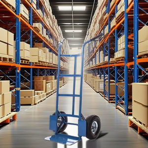 Carretilla para Sacos RE168, Carretilla de Carga Resistente para Manejo de Materiales en Almacenes, Fábricas y Uso Industrial - Product Image 4