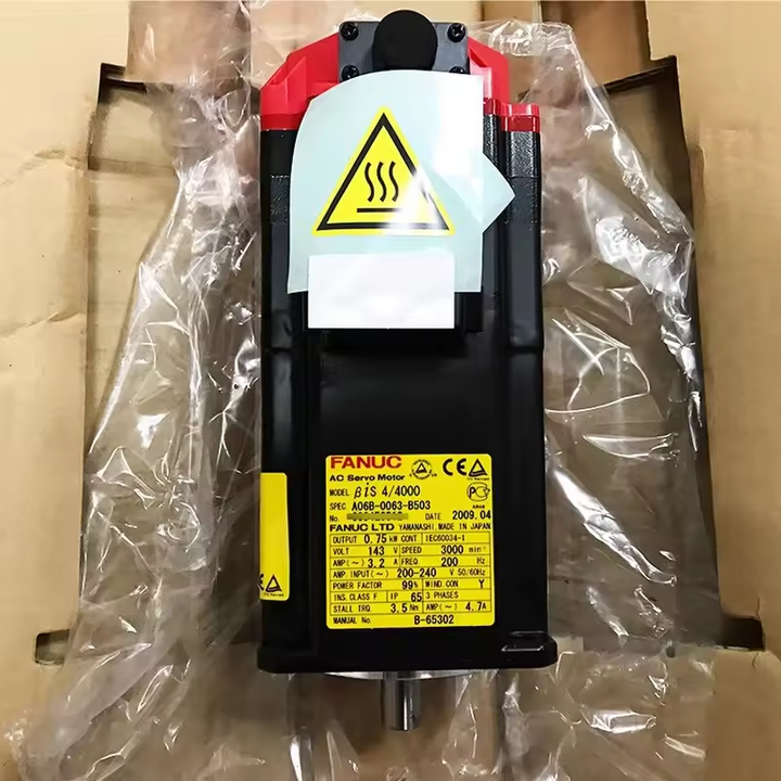 100% Original and new fanuc servo motor A06B-0063-B503 ac electric motor Industrial control A06B0063B503