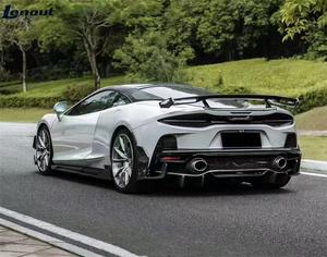 Kit carrosserie pour McLaren GT en fibre <span class=keywords><strong>de</strong></span> carbone sèche : lèvre <span class=keywords><strong>de</strong></span> pare-chocs avant et arrière, diffuseur, spoiler, jupes latérales, seuils <span class=keywords><strong>de</strong></span> <span class=keywords><strong>porte</strong></span> - Product Image 6