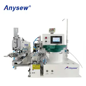 AS373DD-A-LK Shank Button attaching machine button making sewing machine with automatic feeding device