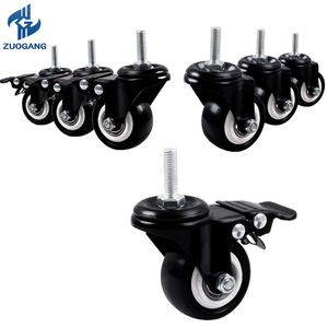 Zuo Gang Kunststoff Universal-Lenkrollen Möbelrollen aus Nylon/PVC Schwerlastrollen für Räder und Rollen - Product Image 1