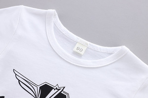 Nouvelle collection de vêtements pour enfants, ensembles de vêtements, t-shirt à impression personnalisée et pantalon de survêtement, ensemble 3 pièces pour enfants - Product Image 5