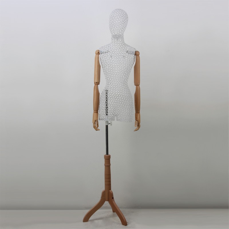 Haute qualité nouvelle conception de stand d'exposition de mode fil femelle mannequin