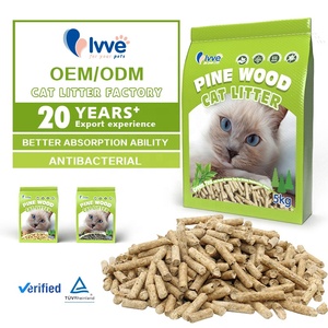 China Supplier Hot Selling Pine Wood <b>Cat</b> <b>Litter</b> Pine Wood Pellets <b>Cat</b> <b>Litter</b> 10 L with Cheap Price - Product Image 2