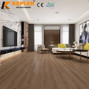 <span class=keywords><strong>Revestimiento</strong></span> UV de 4MM, 5mm, resistente a las manchas, textura EIR, tablón de suelo híbrido SPC, PVC rígido RVP LVT LVP, azulejo de vinilo de lujo - Product Image 3