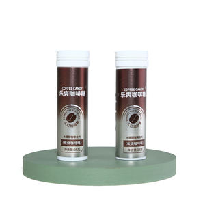 Caramelos de Café <span class=keywords><strong>Sin</strong></span> Azúcar de Diseño Más Reciente de Fábrica, Sabor Dulce, Sabor a Café Mixto, Caramelos Duros en Tabletas Prensadas en Botella de 28g - Product Image 3
