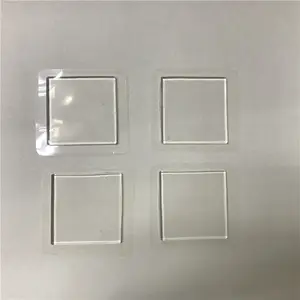 Pad antiscivolo quadrato personalizzato da 40mm in silicone biadesivo adesivo rotondo in gel adesivo trasparente
