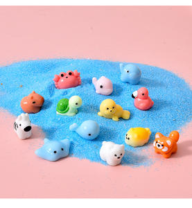 Adorno Pequeño de Microresina con Forma de Animales Marinos y Terrestres, Ballena, Dragón Hexagonal, Decoración para Acuarios - Product Image 4