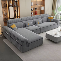 Nouveau canapé d'angle modulable en U, design tendance, pour salon, ensemble de meubles de maison, collection canapés, vente chaude