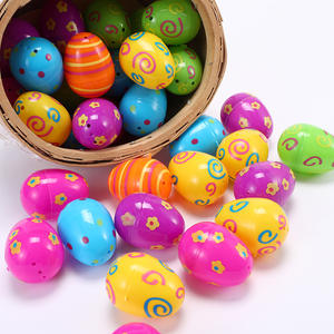 Fournisseur direct du fabricant d'œufs de Pâques 6 * 4,5 œufs de loterie en plastique à coquille d'œuf à ouverture par impression d'œufs de Pâques - Product Image 5